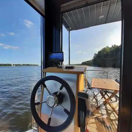 Ferienhaus Houseboat Deneb Plywajacy Domek *